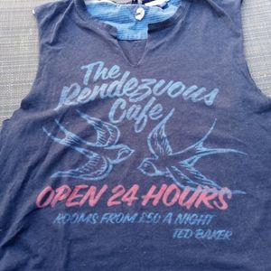 Ted baker size 4 gray tank Large